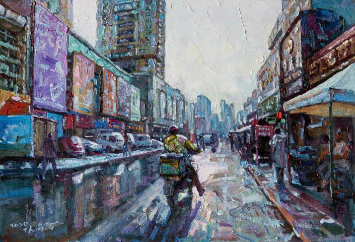 200303003 《洞江街之二》金有光 540x370 A+展 10号