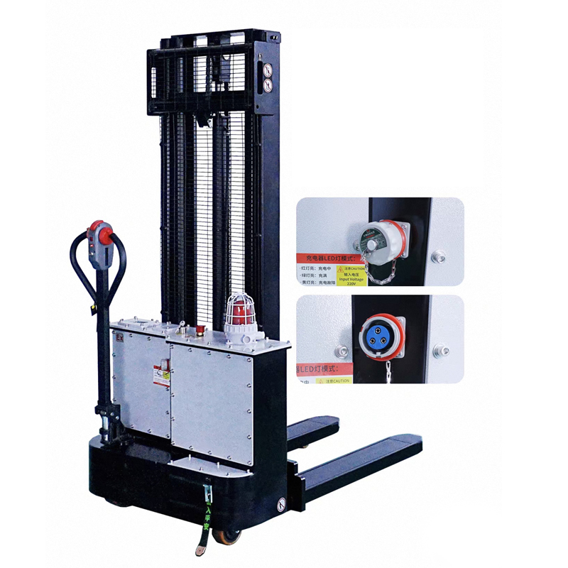 All-electric explosion-proof stacker