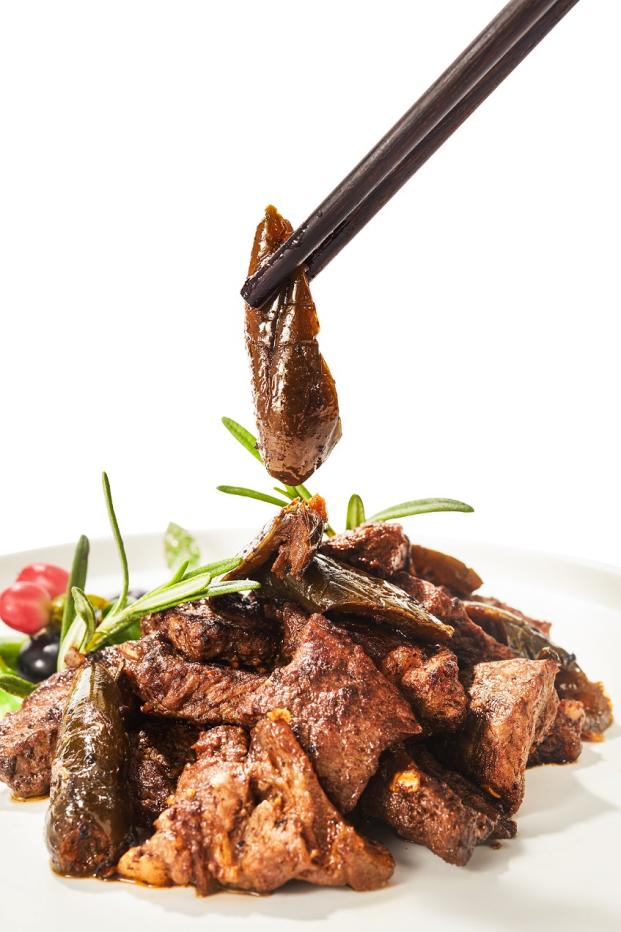 港椒爆安格斯牛肉粒(小图)